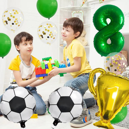 Birthday Sports Letter Star Football Aluminum Film Party Festival Balloons