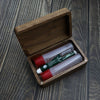 Black Walnut Solid Wood Rectangular Storage Box Exquisite Wooden Jewelry And Postcard Collection Packaging Gift Box