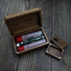 Black Walnut Solid Wood Rectangular Storage Box Exquisite Wooden Jewelry And Postcard Collection Packaging Gift Box
