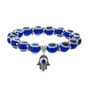 Blue Turkish Devil Eyelid Rope Glass Bracelet Fashion All-Match Eye Bracelet