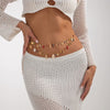 Body Chain Metal Conch Turtle Lobster Clasp Hip Hop Style