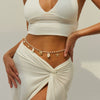 Body Chain Metal Imitation Pearl Conch Starfish Scallop Shell For Women