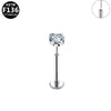 Body Piercing Lip Nail Ear Nail Pin Copper Stainless Steel Geometric Electroplating Unisex