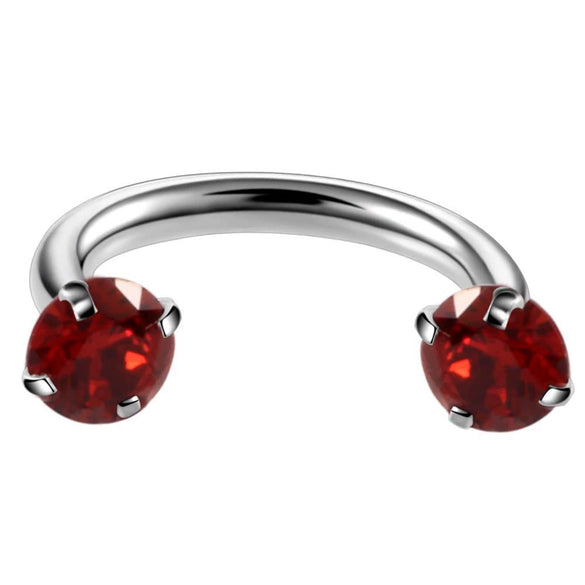 Body Puncture Jewelry Stainless Steel Ushaped Electroplated Ring And Nail