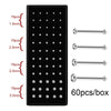 Body Puncture Stainless Steel Nose Nail Geometric Pattern Diamond Style Unisex