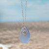 Bohemian Beach Tortoise Starfish Glass Glass Cable Chain Pendant Necklaces Wholesale