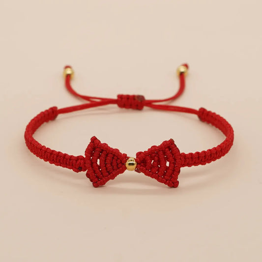 Bohemian Bow Knot Rope Knitting Women's Bracelets