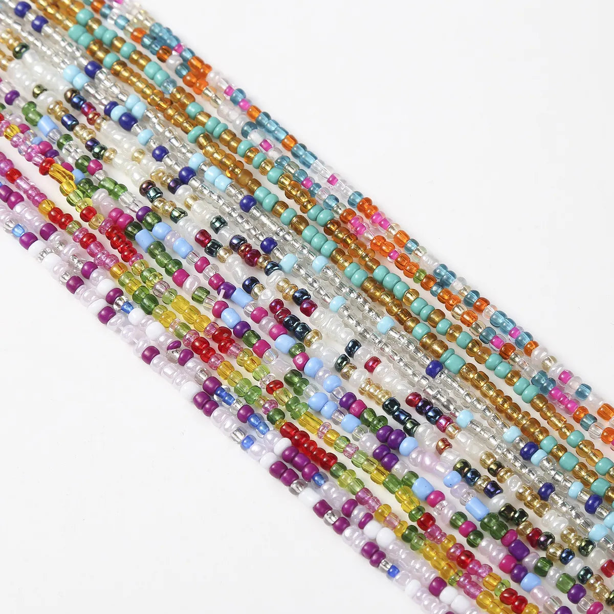 Bohemian Colorful Seed Bead Beaded Women'S Waist Chain