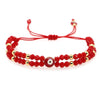 Bohemian Eye Artificial Crystal Handmade Women'S Bracelets