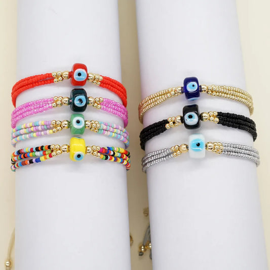 Bohemian Eye Glass Wholesale Bracelets