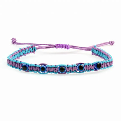 Bohemian Eye Rope Braid Women'S Bracelets