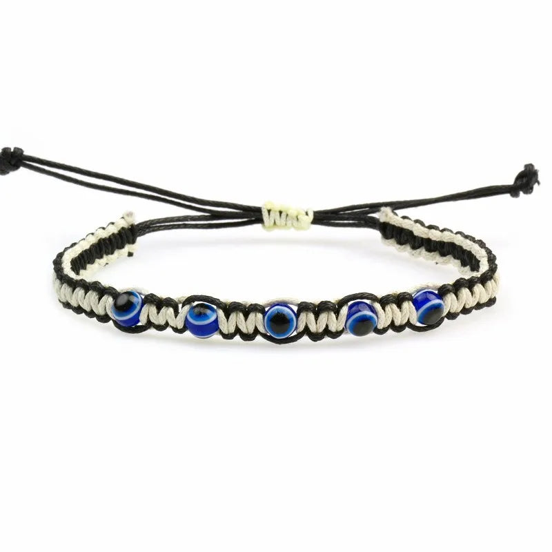 Bohemian Eye Rope Braid Women'S Bracelets