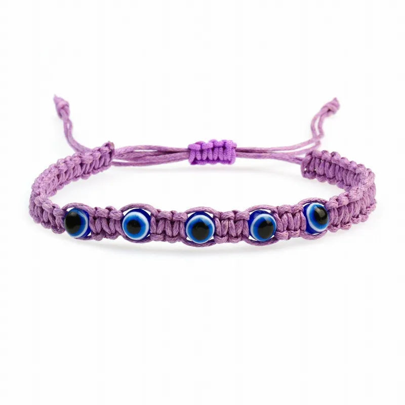 Bohemian Eye Rope Braid Women'S Bracelets