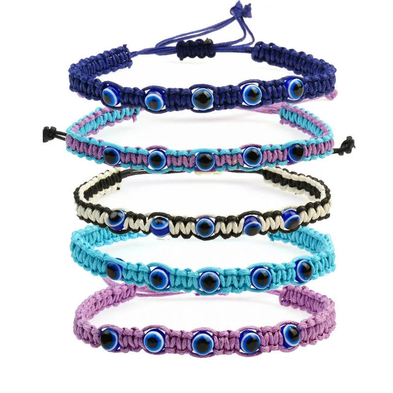 Bohemian Eye Rope Braid Women'S Bracelets