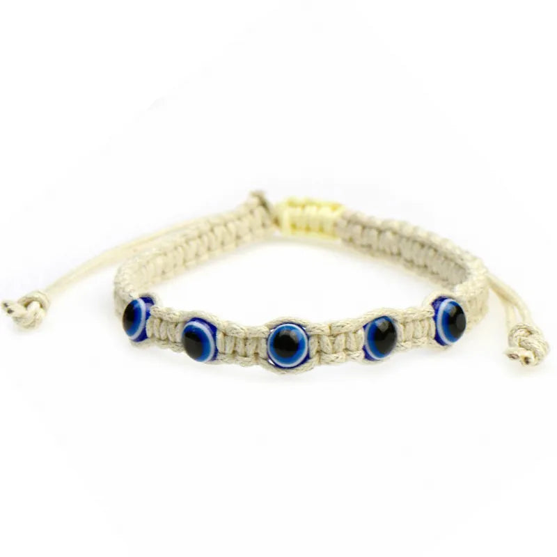 Bohemian Eye Rope Braid Women'S Bracelets