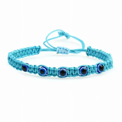 Bohemian Eye Rope Braid Women'S Bracelets