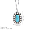 Wholesale Jewelry Bohemian Geometric Alloy Metal Plating Pendant Necklace