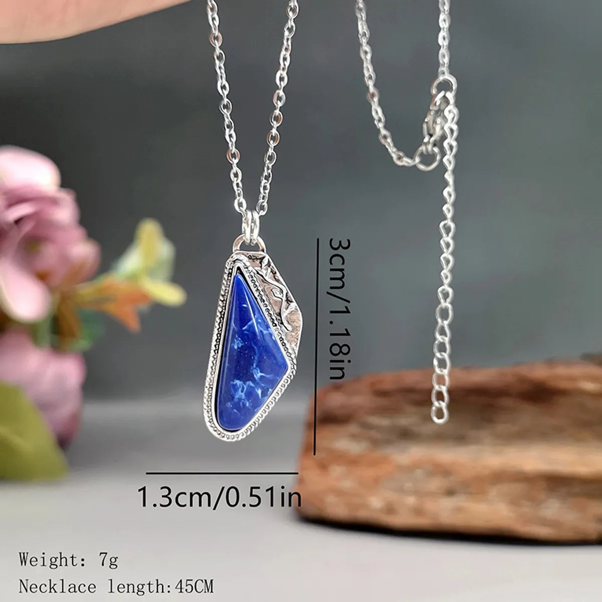 Wholesale Jewelry Bohemian Geometric Alloy Metal Plating Pendant Necklace