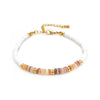 Bohemian Geometric Beaded Shell Copper Beaded 18K Gold Plated Women'S Bracelets