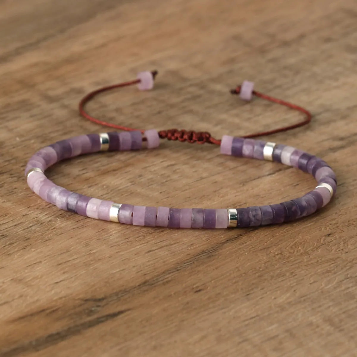 Bohemian Geometric Natural Stone Bracelets In Bulk