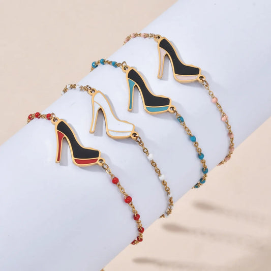 Bohemian High Heel Stainless Steel Plating Bracelets