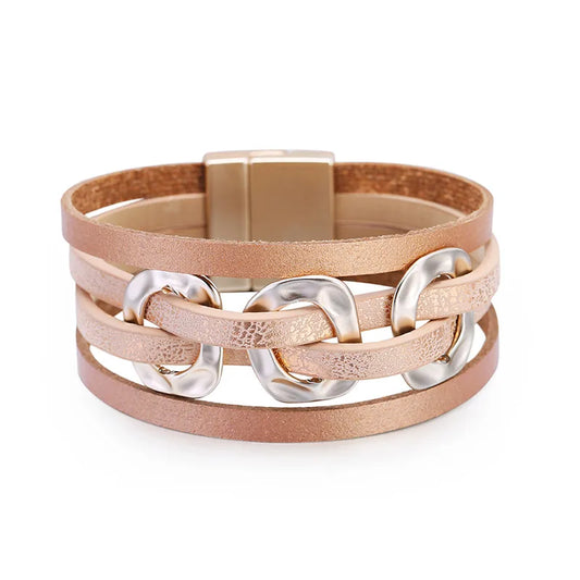 Bohemian Leather Bracelet