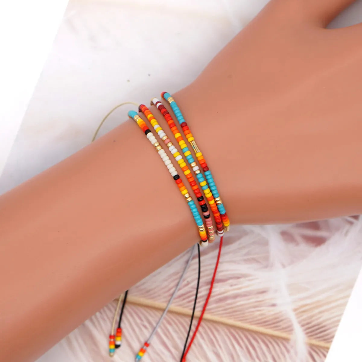 Simple Style Geometric No Inlaid Wholesale Bracelets