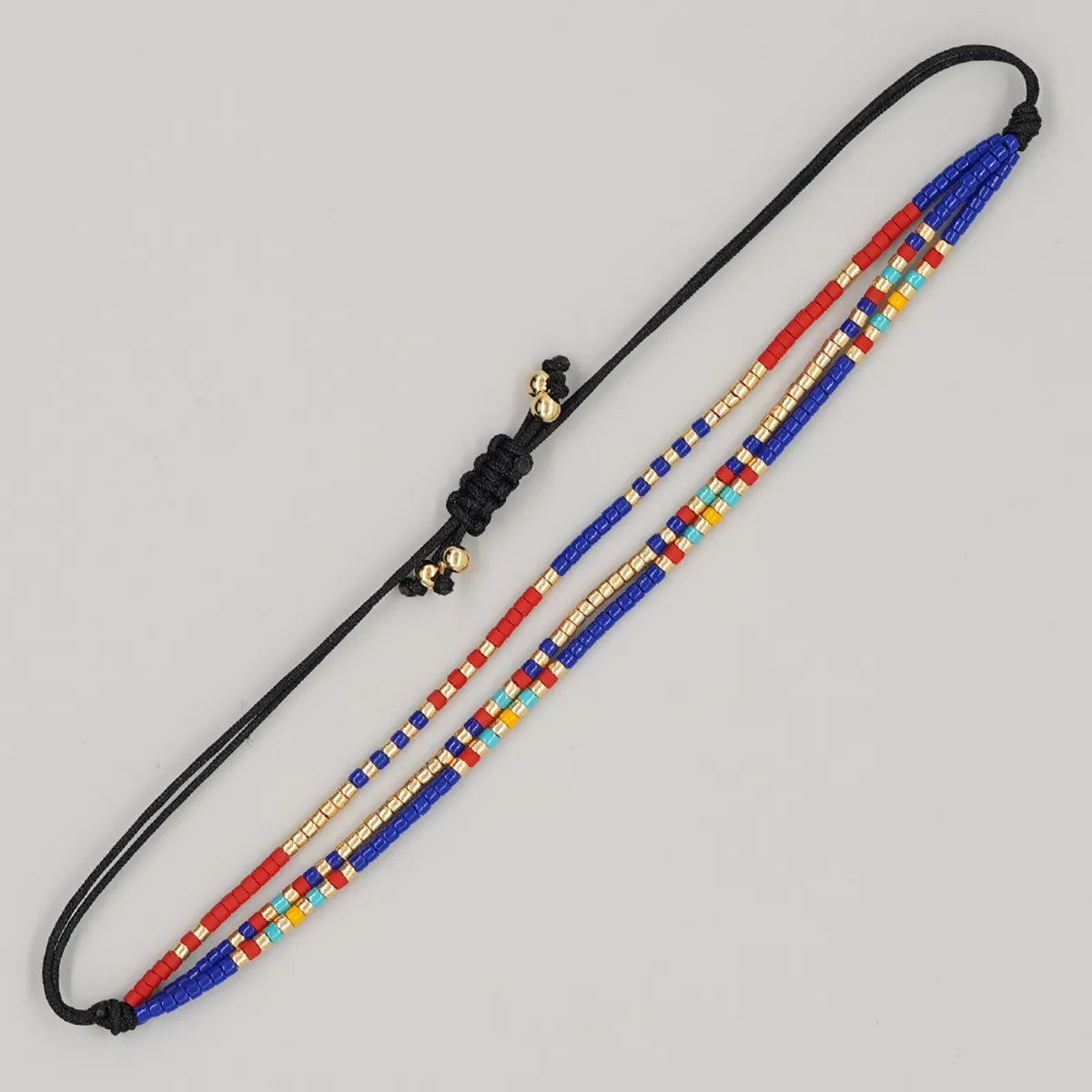 Bohemian Multicolor Glass Beaded Women'S Bracelets