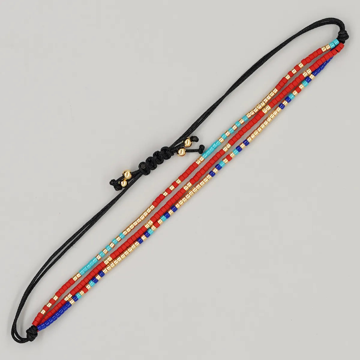 Bohemian Multicolor Glass Beaded Women'S Bracelets