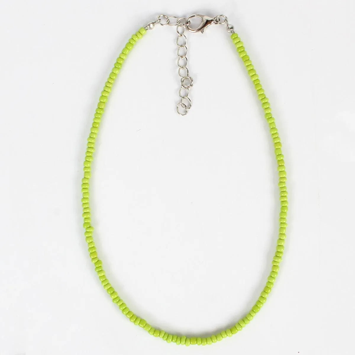 Bohemian Rice Beads Short Necklace Choker Nhct150464