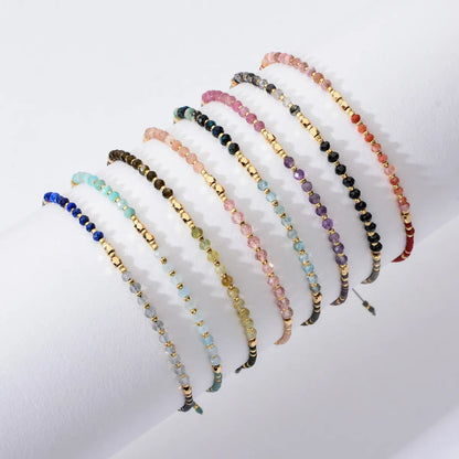 Bohemian Round Glass Beaded Bracelets 1 Piece