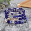 Bohemian Simple Style Devil'S Eye  Glass Glass Women'S Bracelets