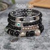 Bohemian Simple Style Devil'S Eye  Glass Glass Women'S Bracelets