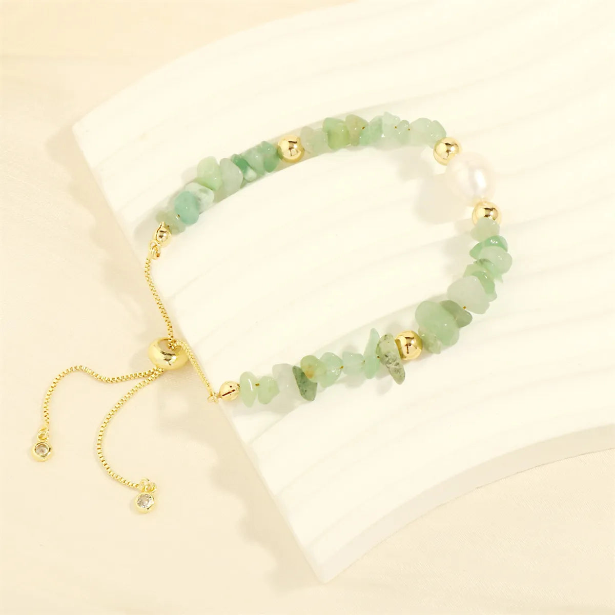 Bohemian Simple Style Irregular Freshwater Pearl Gravel Wholesale Bracelets