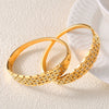 Bohemian Square Diamond Set Simple Light Luxury Niche Titanium Steel 18K Gold Plated Bracelet