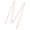 Bohemian Style Alloy Glasses Chain Fashion Eyewear Accessory With Simple Minimalist Link Chain Design