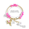 Bohemian Style Shell Bracelet With Starfish Pendant Electroplated Geometric Heart Bow Design For Women