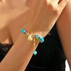 Bohemian Style Shell Bracelet With Starfish Pendant Electroplated Geometric Heart Bow Design For Women
