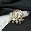 Bow Brooch Alloy Electroplated Fashion Ol Style Accessories For Women And Unisex