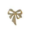 Bow Brooch Zinc Alloy Elegant Electroplating Bow Tie Style For Women And Unisex