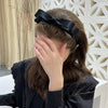 Bow Hairband Artificial Leather Purely Handmade Women's
