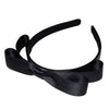 Bow Hairband Artificial Leather Purely Handmade Women's