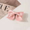Bow Hairpin Duckbill Clip Hair Accessories Cloth Handmade Cute Women's Hairpin Side Clip