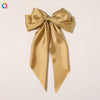 Bow Ribbon Hair Clip Silk And Satin Handmade Women's Hair Accessories
