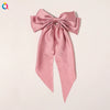 Bow Ribbon Hair Clip Silk And Satin Handmade Women's Hair Accessories