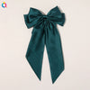 Bow Ribbon Hair Clip Silk And Satin Handmade Women's Hair Accessories