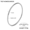 Bow Ring Bracelet 316L Stainless Steel Pvd Plated 18K Gold Jewelry