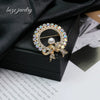 Bowknot Brooch Alloy Electroplated Bow Shape Women's Clothing Accessories
