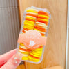Boxed Children’s Seamless Rubber Band Hair Ties Candy Color Geometric Handmade High Stretch Baby Hair Rings