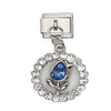 Bracelet Accessories Stainless Steel Removable Hanging Bow Flower Love Dripping Oil Style Unisex